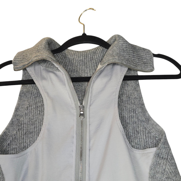 Kaufman Franco Womens Large Sweater Sleeveless Turtleneck Zipper Back Alpaca - Picture 4 of 13